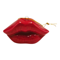 Lippen Rood Kerstbal Ornament Housevitamin 