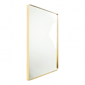 Spiegel Rechthoekig Goudkleurig Housevitamin 80x60cm