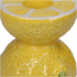 Kandelaar Lemon Citroen Geel 9,5cm Kersten