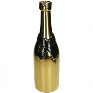 Vaas Champagnefles Goud 39cm Kersten