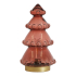 Kerstboom LED Rood-Bruin-Goud 28,5cm Light&Living