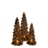 Kerstboom Led Brons incl batt 20cm S Mars & More