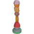 Kandelaar Candy Cupcake Multicolor 39cm Kersten