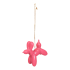 Ballonhond Neon Roze Kerstbal Ornament Housevitamin 