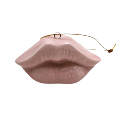 Lippen Lichtroze Kerstbal Ornament Housevitamin 