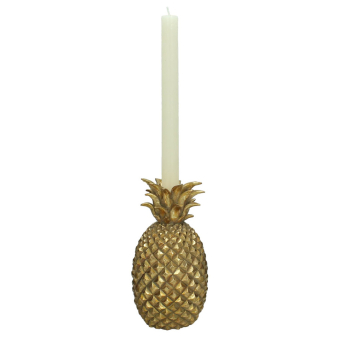 Kandelaar Ananas Goud 20cm Kersten