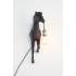 Wandlamp Zebra Mat Zwart 60cm Light&Living