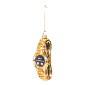 Gouden Horloge Kerstbal Ornament Housevitamin 
