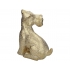Ornament / Beeld Hond 27cm Goud Kersten