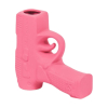 Vaas Gun Neon Pink Roze 12cm Housevitamin