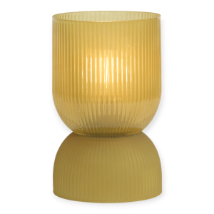 Tafellamp LED Phoebe Okergeel Light&Living 12x19,5cm