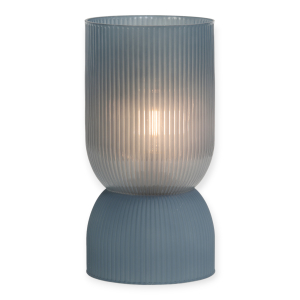 Tafellamp LED Phoebe Grijs-Blauw Light&Living 14x27,5cm