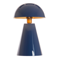 Tafellamp Kobalt Blauw Surrina 41cm Light&Living