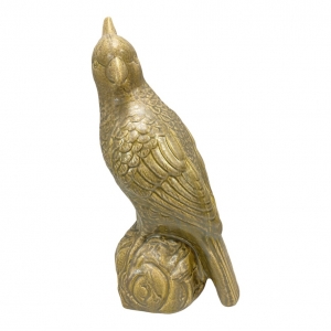 Ornament Vogel bruin