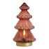 Kerstboom LED Rood-Bruin-Goud 28,5cm Light&Living