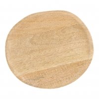 Houten Schaal / Bord 25x22cm Naturel Light&Living