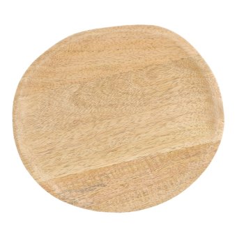 Houten Schaal / Bord 25x22cm Naturel Light&Living