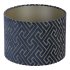 Lampenkap Maze Velvet Blauw 20x15cmLight&Living