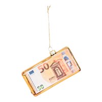 Biljet 50 euro Kerstbal Ornament Housevitamin 