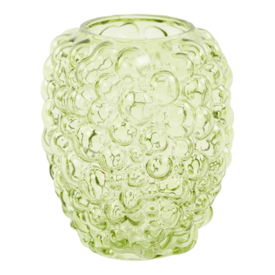 Vaas Glas Olijfgroen Alfredo 12x15cm Light&Living