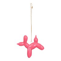 Ballonhond Neon Roze Kerstbal Ornament Housevitamin 