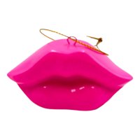 Lippen Neon Pink Kerstbal Ornament Housevitamin 