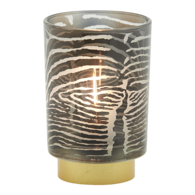 Tafellamp Zebra Zwart-Wit 12,5cm Light&Living