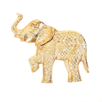 Deurknop Olifant Goud set van 2 Housevitamin