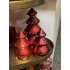 Kerstboom LED Rood-Bruin-Goud 28,5cm Light&Living