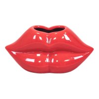 Pot Lippen Rood 15,5cm Housevitamin