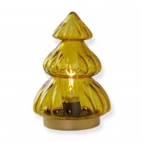 Kerstboom Led Okergeel Light&Living 12x18cm