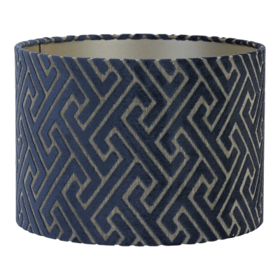 Lampenkap Maze Velvet Blauw 20x15cmLight&Living